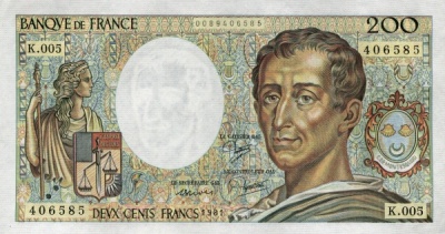 francuske novčanice